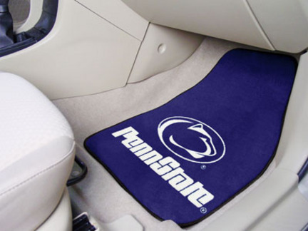 Penn State Nittany Lions 27" x 18" Auto Floor Mat (Set of 2 Car Mats)