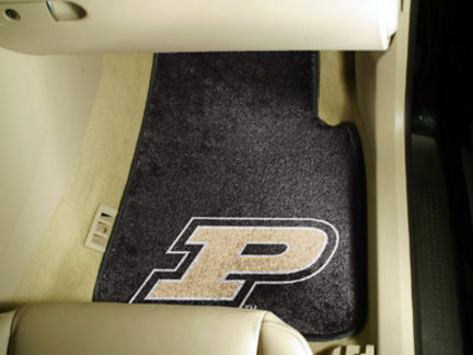 Purdue Boilermakers 27" x 18" Auto Floor Mat (Set of 2 Car Mats)