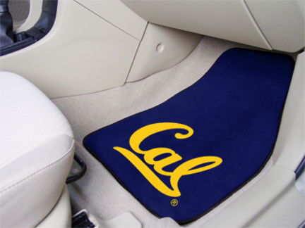 California (UC Berkeley) Golden Bears 27" x 18" Auto Floor Mat (Set of 2 Car Mats)