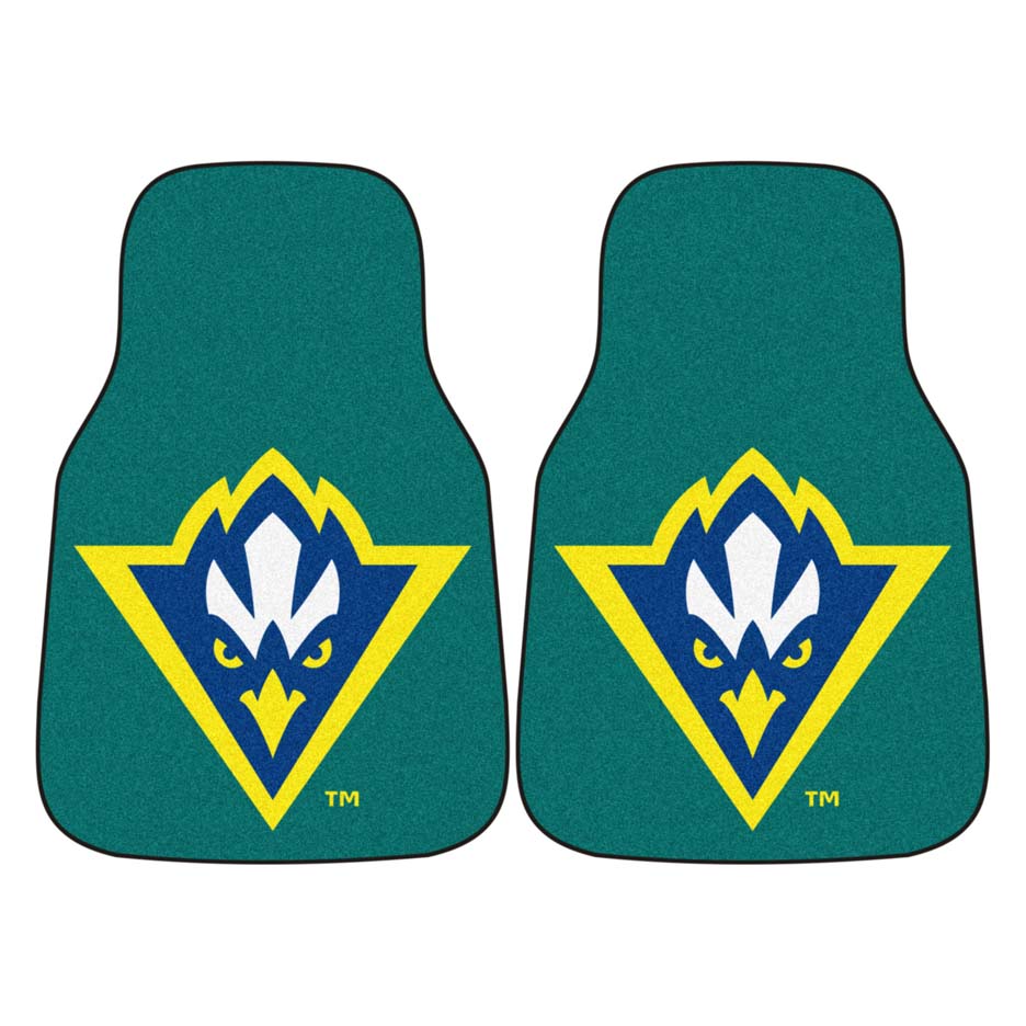 North Carolina (Wilmington) Seahawks 27" x 18" Auto Floor Mat (Set of 2 Car Mats)