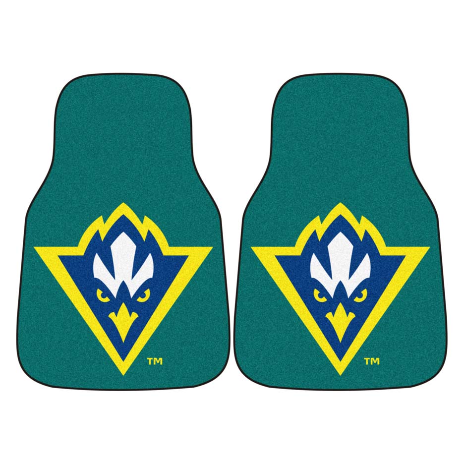 North Carolina (Wilmington) Seahawks 27" x 18" Auto Floor Mat (Set of 2 Car Mats)