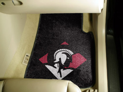 Arkansas (Little Rock) Trojans 27" x 18" Auto Floor Mat (Set of 2 Car Mats)