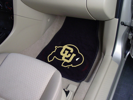 Colorado Buffaloes 27" x 18" Auto Floor Mat (Set of 2 Car Mats)