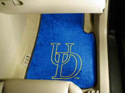 Delaware Fightin' Blue Hens 27" x 18" Auto Floor Mat (Set of 2 Car Mats)