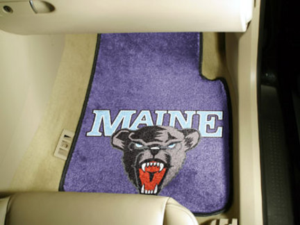 Maine Black Bears 27" x 18" Auto Floor Mat (Set of 2 Car Mats)