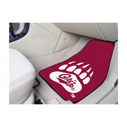 Montana Grizzlies 27" x 18" Auto Floor Mat (Set of 2 Car Mats)