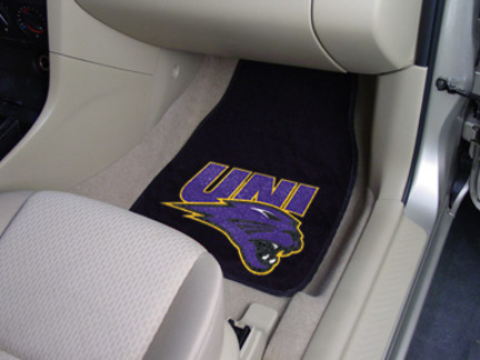 Northern Iowa Panthers 27" x 18" Auto Floor Mat (Set of 2 Car Mats)