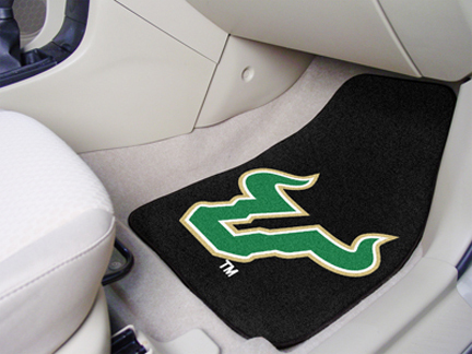 South Florida Bulls 27" x 18" Auto Floor Mat (Set of 2 Car Mats)