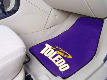 Toledo Rockets 27" x 18" Auto Floor Mat (Set of 2 Car Mats)