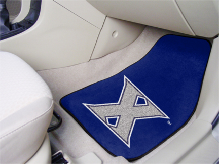 Xavier Musketeers 27" x 18" Auto Floor Mat (Set of 2 Car Mats)