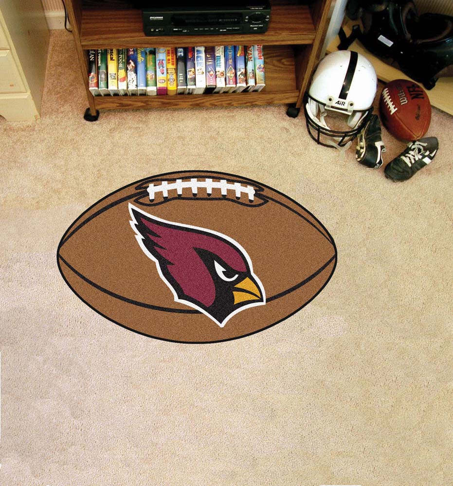 22" x 35" Arizona Cardinals Football Mat