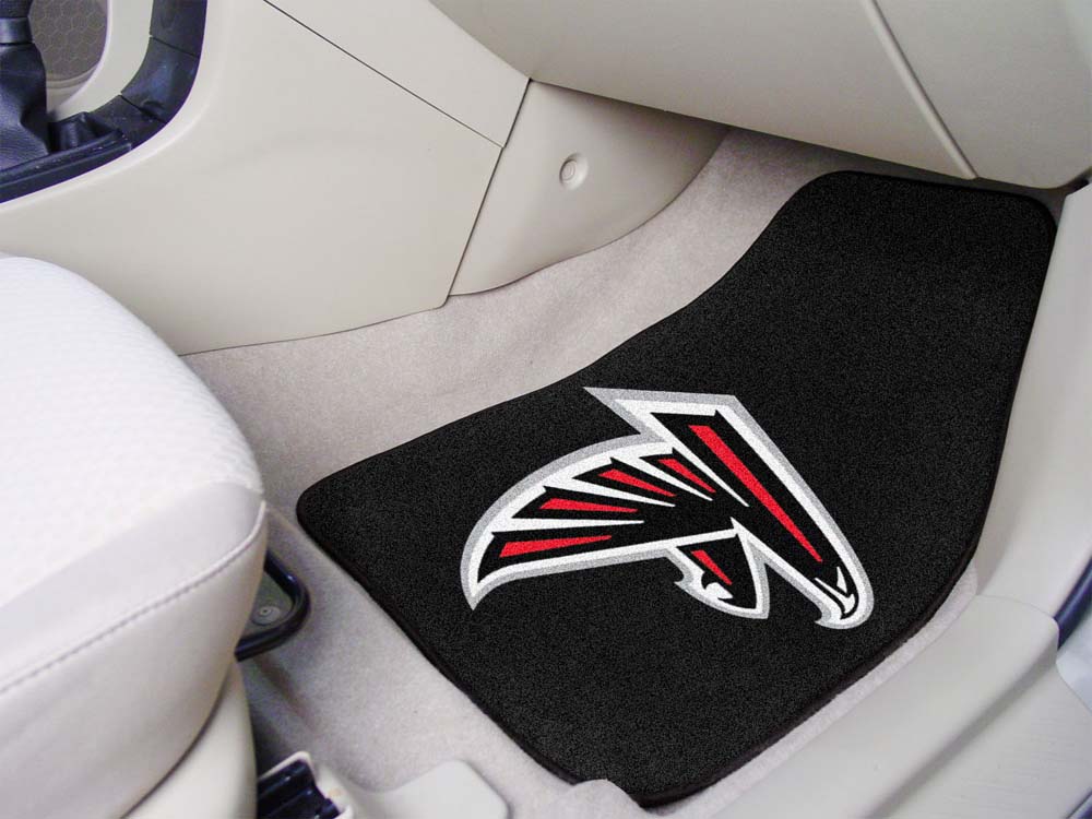 Atlanta Falcons 27" x 18" Auto Floor Mat (Set of 2 Car Mats)