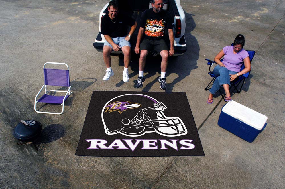 5' x 6' Baltimore Ravens Tailgater Mat