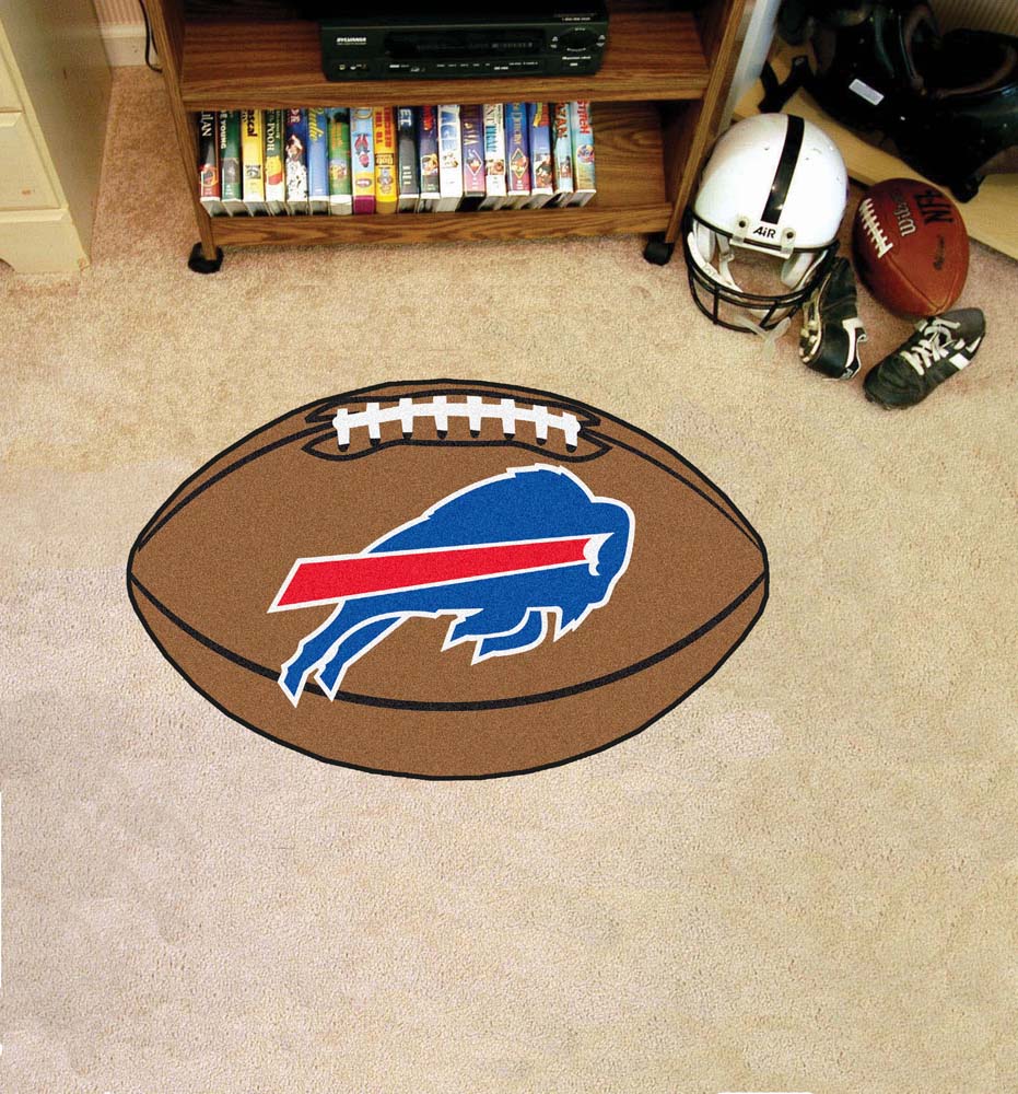 22" x 35" Buffalo Bills Football Mat