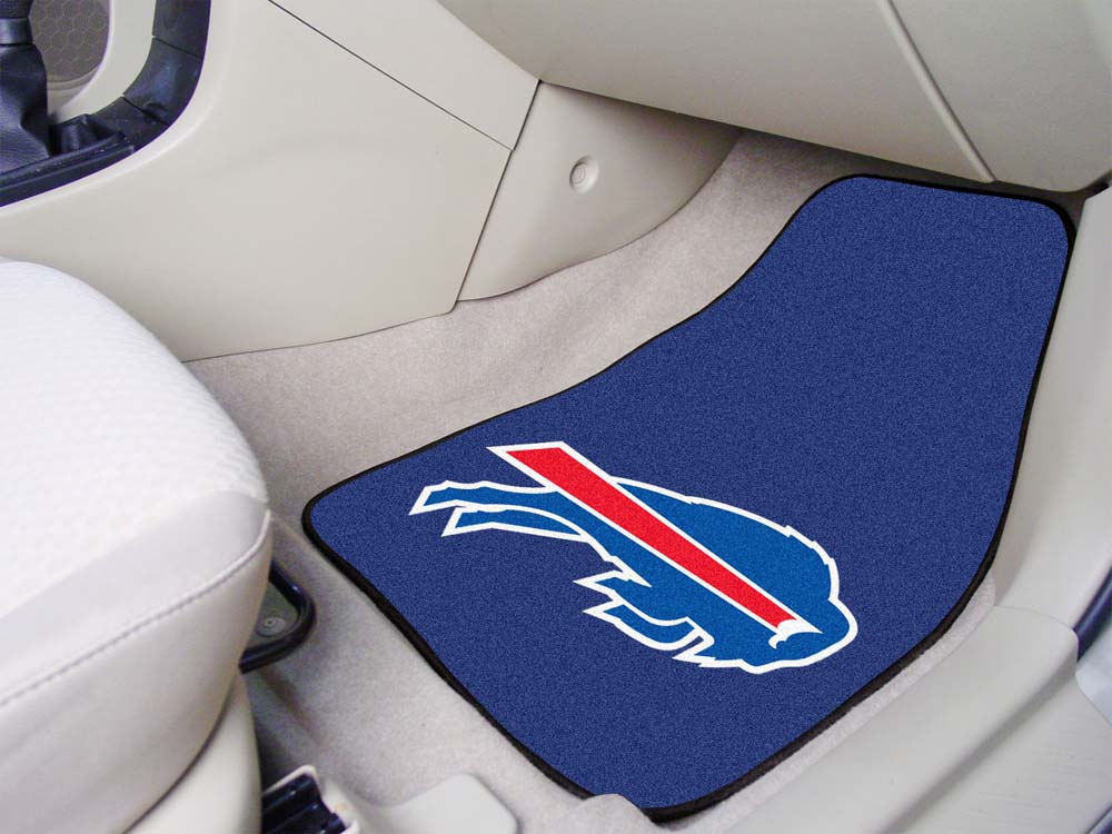 Buffalo Bills 27" x 18" Auto Floor Mat (Set of 2 Car Mats)