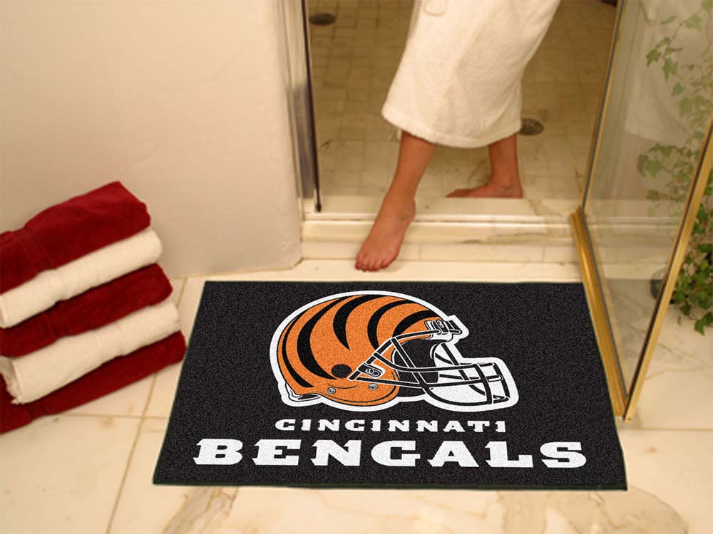 34" x 45" Cincinnati Bengals All Star Floor Mat