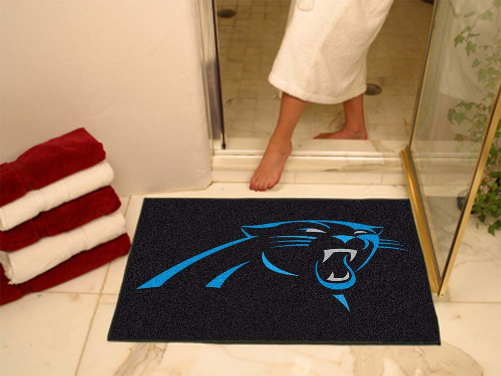 34" x 45" Carolina Panthers All Star Floor Mat