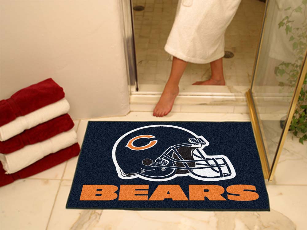 34" x 45" Chicago Bears All Star Floor Mat