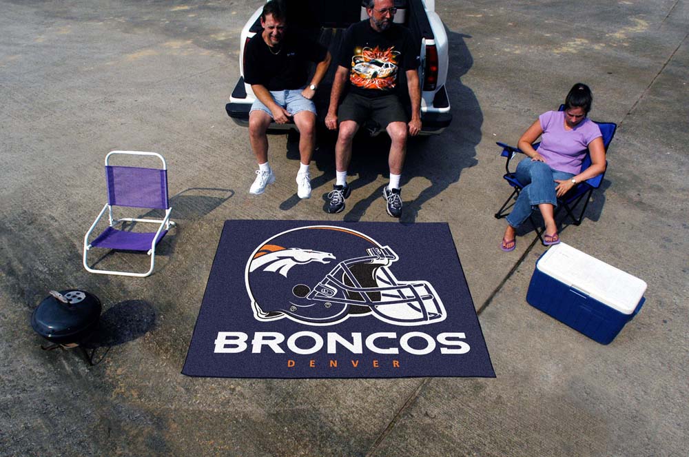 5' x 6' Denver Broncos Tailgater Mat