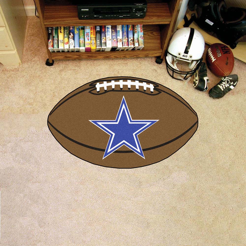 22" x 35" Dallas Cowboys Football Mat