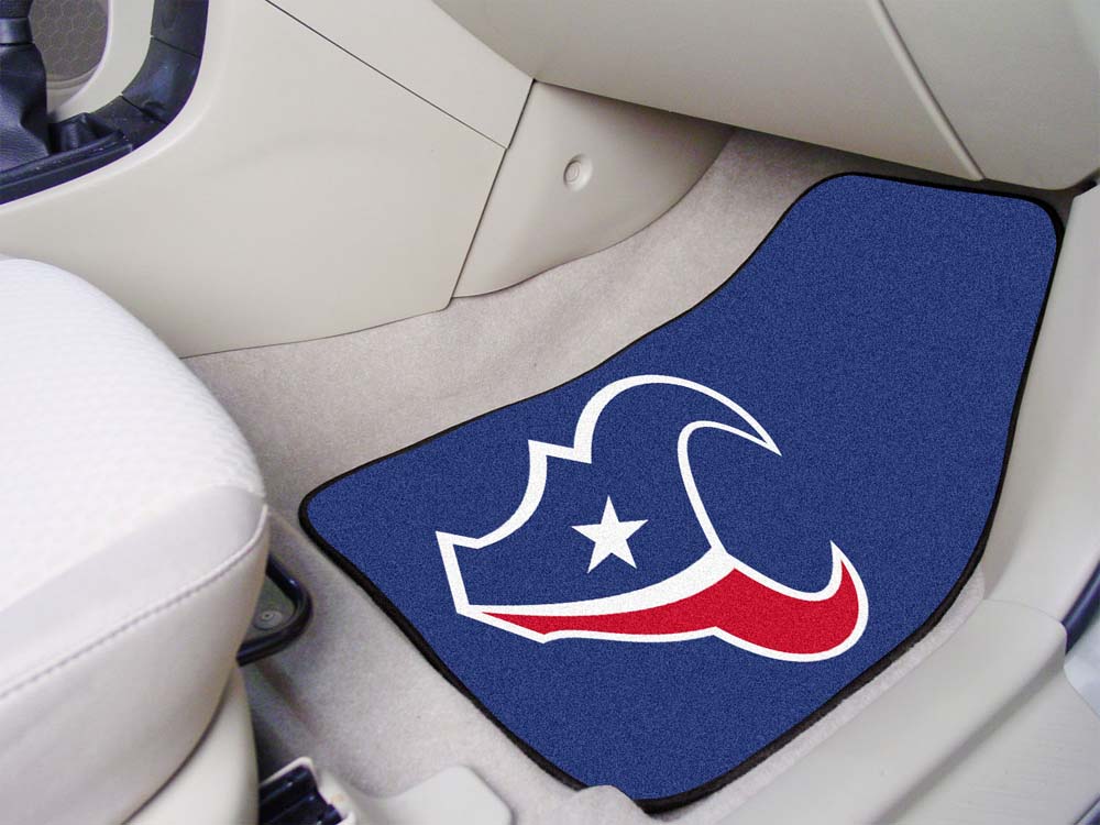 Houston Texans 27" x 18" Auto Floor Mat (Set of 2 Car Mats)