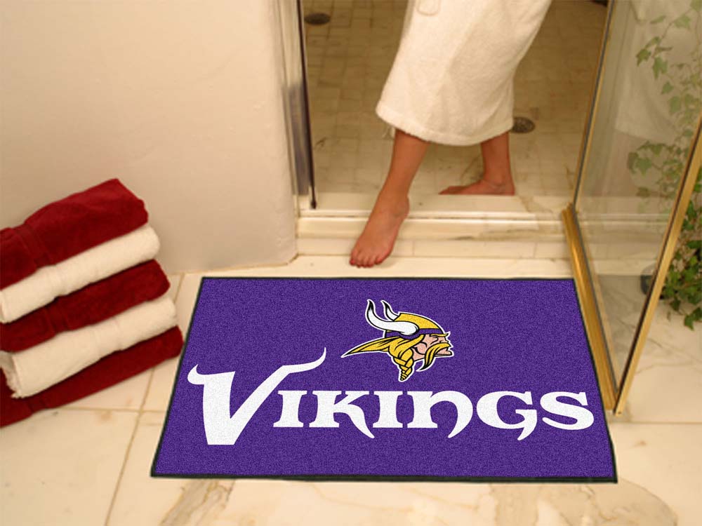 34" x 45" Minnesota Vikings All Star Floor Mat