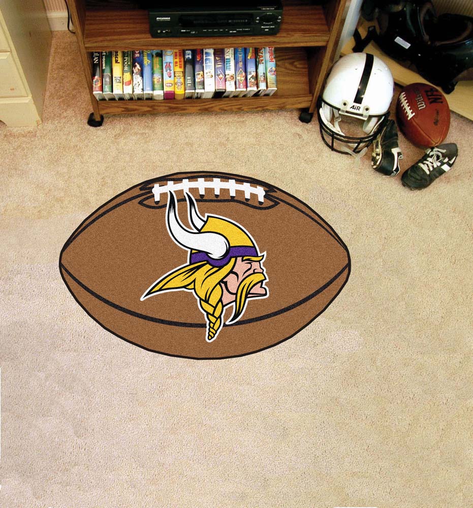 22" x 35" Minnesota Vikings Football Mat