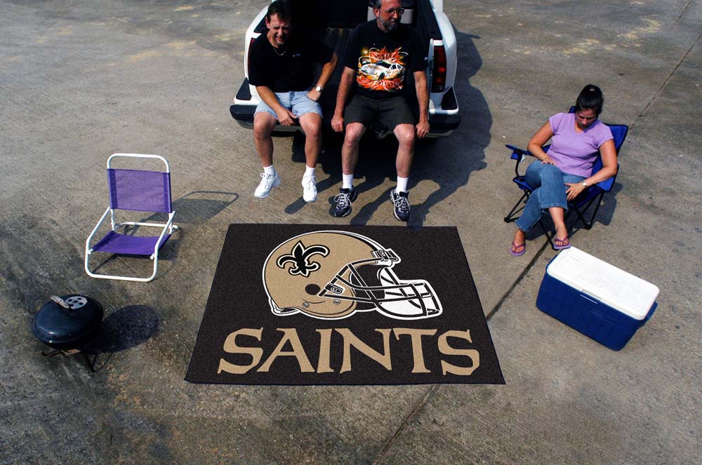 5' x 6' New Orleans Saints Tailgater Mat