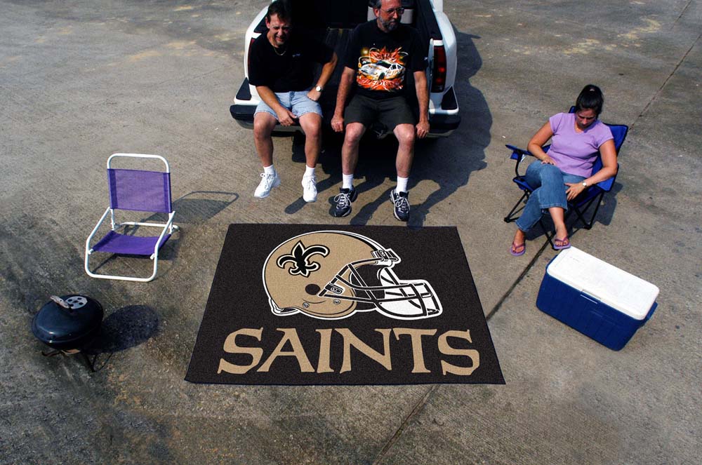 5' x 6' New Orleans Saints Tailgater Mat