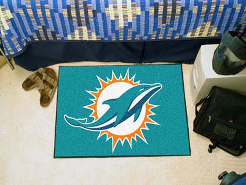 Miami Dolphins 19" x 30" Starter Mat