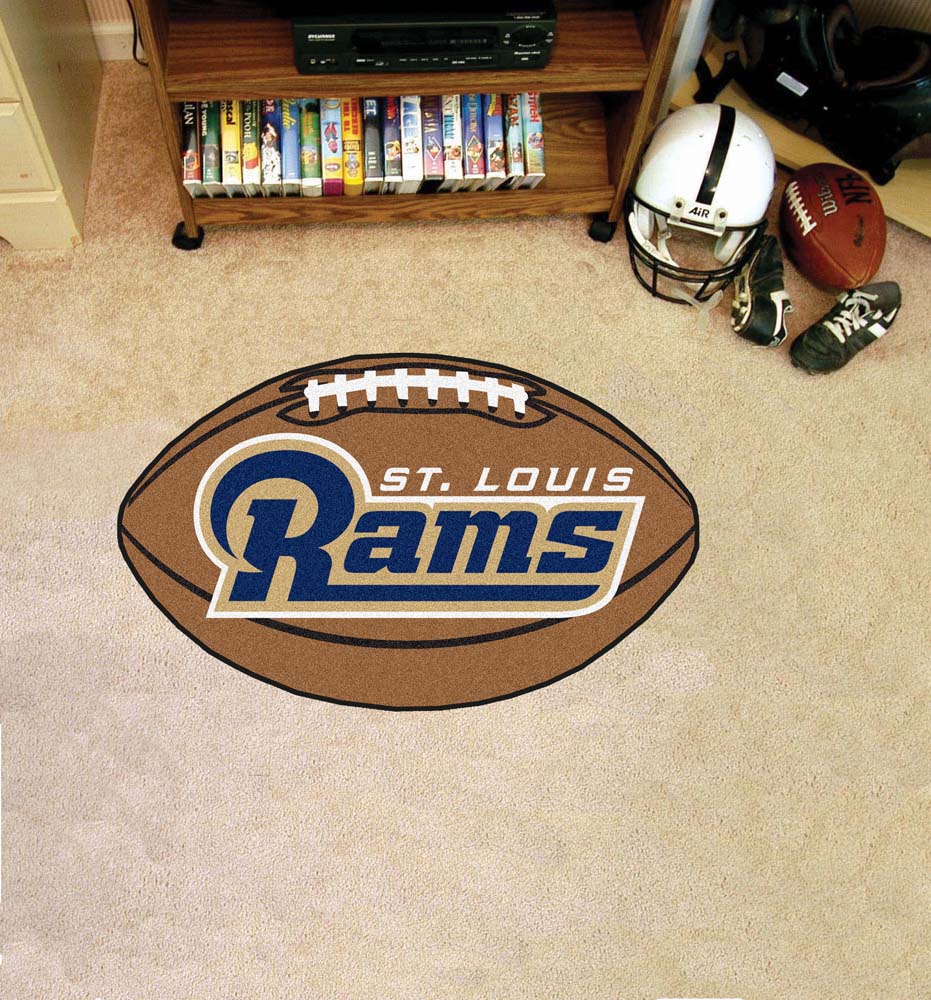 22" x 35" St. Louis Rams Football Mat