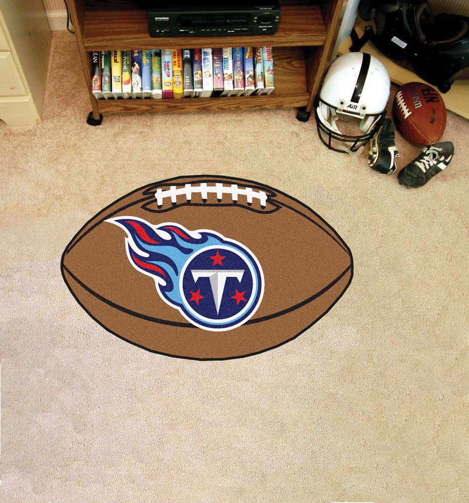 22" x 35" Tennessee Titans Football Mat