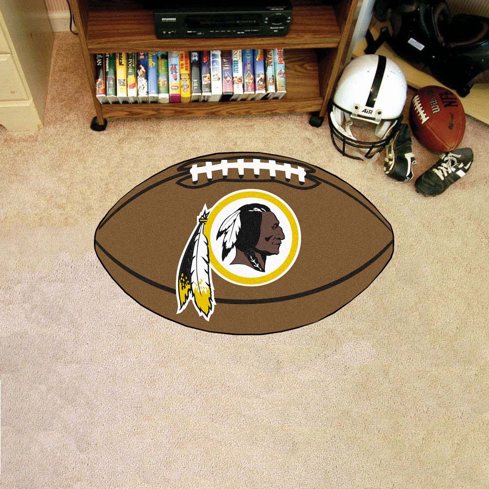 22" x 35" Washington Redskins Football Mat