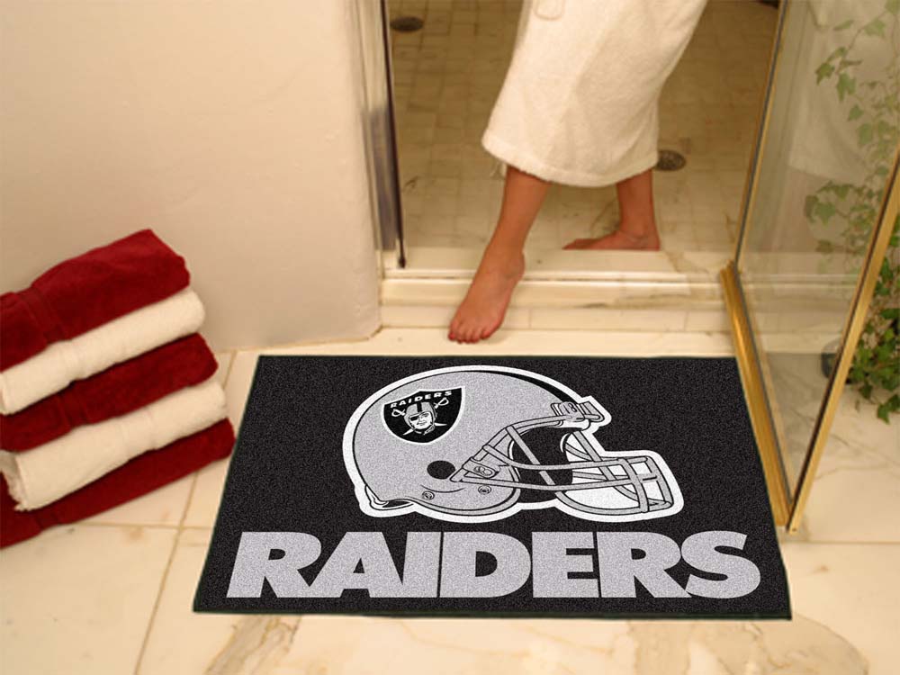 34" x 45" Oakland Raiders All Star Floor Mat