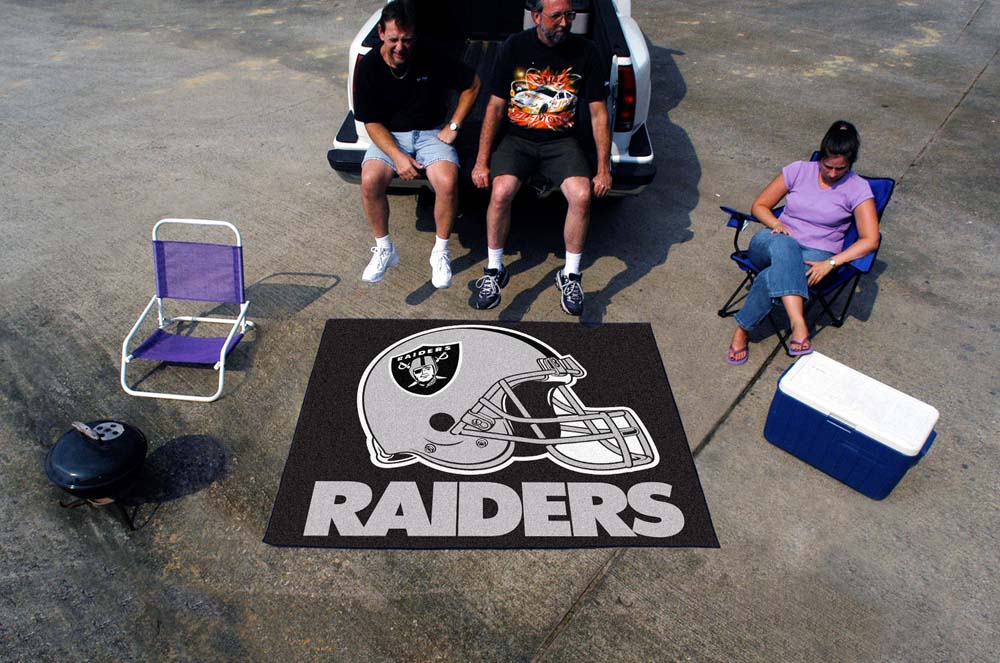 5' x 6' Oakland Raiders Tailgater Mat