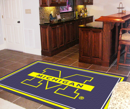 Michigan Wolverines 4' x 6' Area Rug