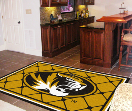 Missouri Tigers 5' x 8' Area Rug