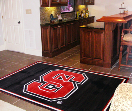 North Carolina State Wolfpack 4' x 6' Area Rug