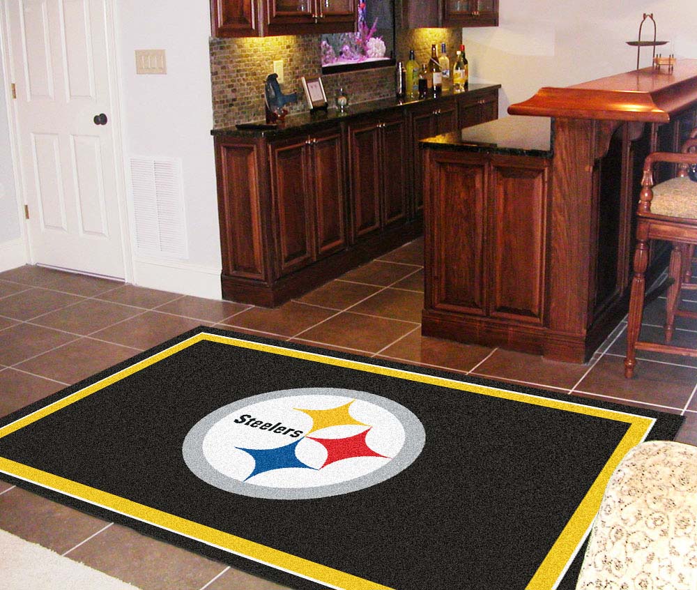 Pittsburgh Steelers 5' x 8' Area Rug