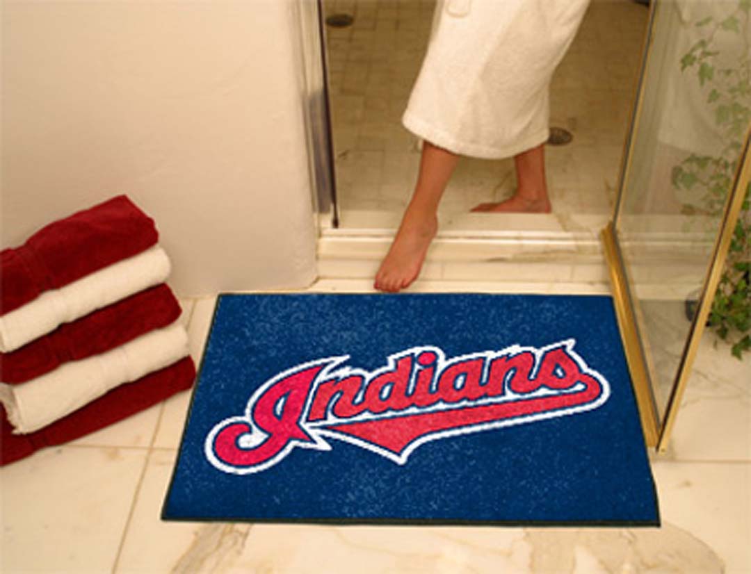 34" x 45" Cleveland Indians All Star Floor Mat