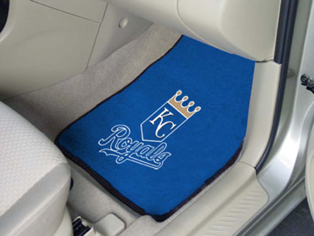 Kansas City Royals 27" x 18" Auto Floor Mat (Set of 2 Car Mats)
