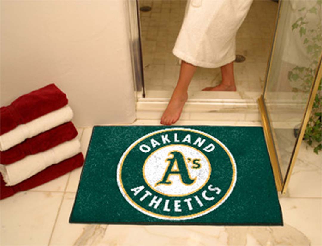 34" x 45" Oakland Athletics All Star Floor Mat