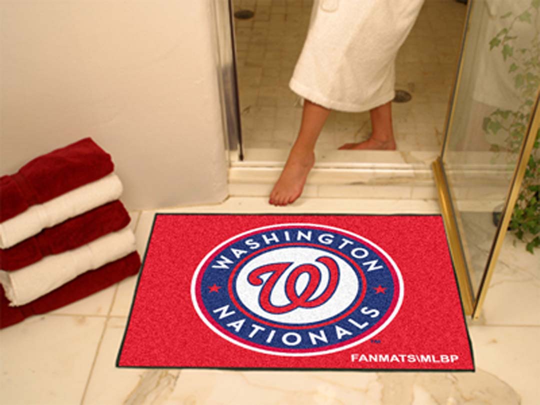 34" x 45" Washington Nationals All Star Floor Mat