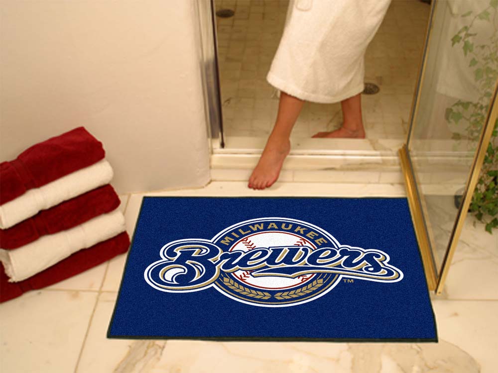 34" x 45" Milwaukee Brewers All Star Floor Mat