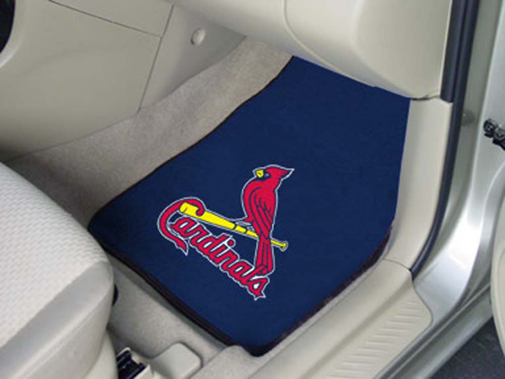 St. Louis Cardinals 27" x 18" Auto Floor Mat (Set of 2 Car Mats)