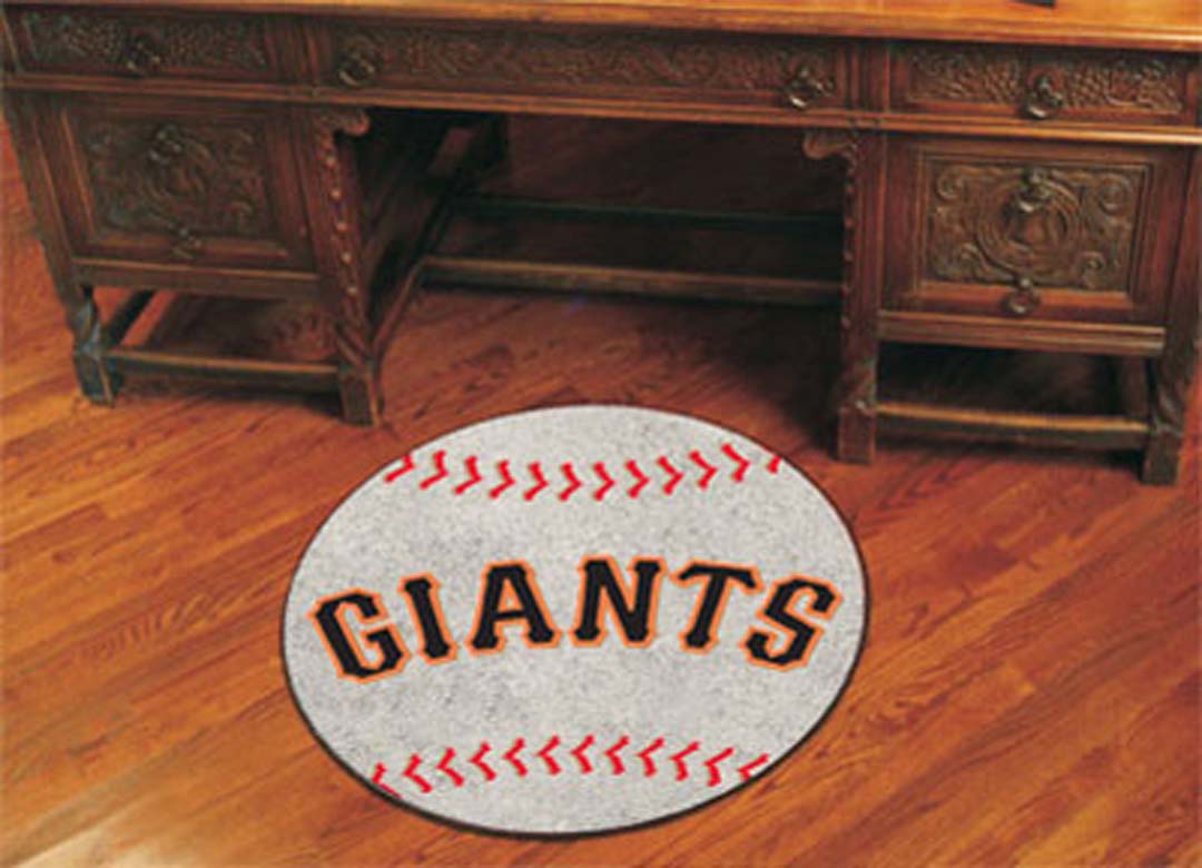 27" Round San Francisco Giants Baseball Mat