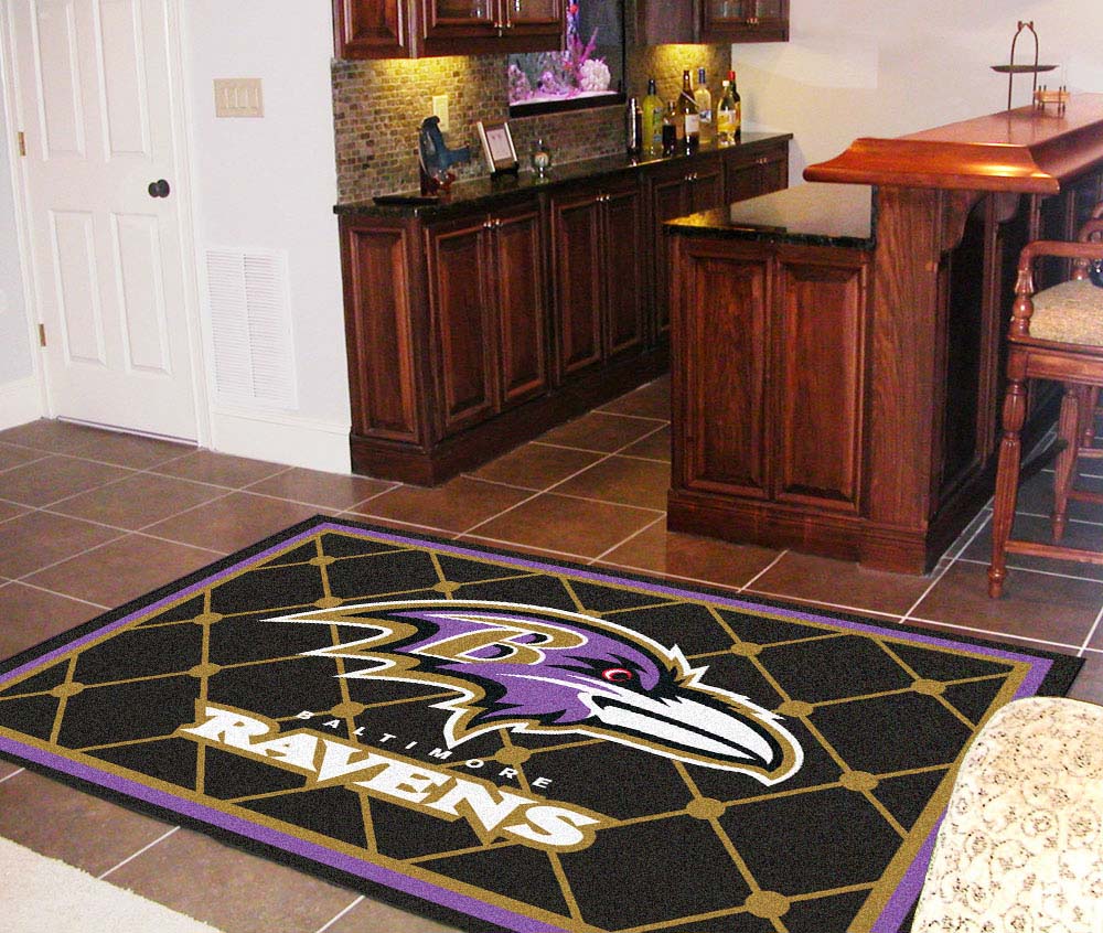 Baltimore Ravens 5' x 8' Area Rug