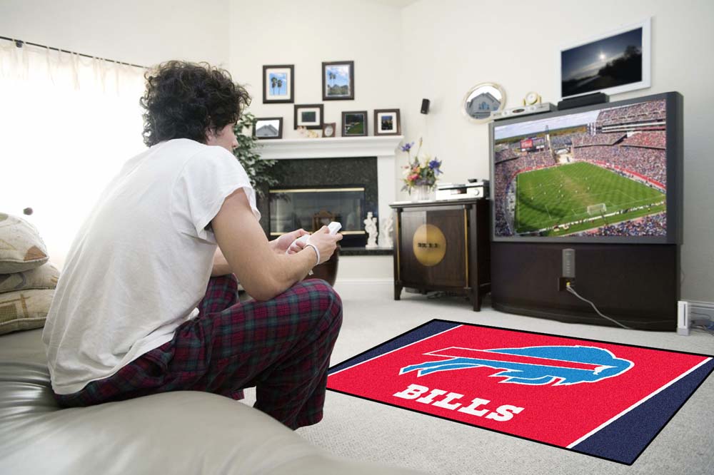 Buffalo Bills 4' x 6' Area Rug