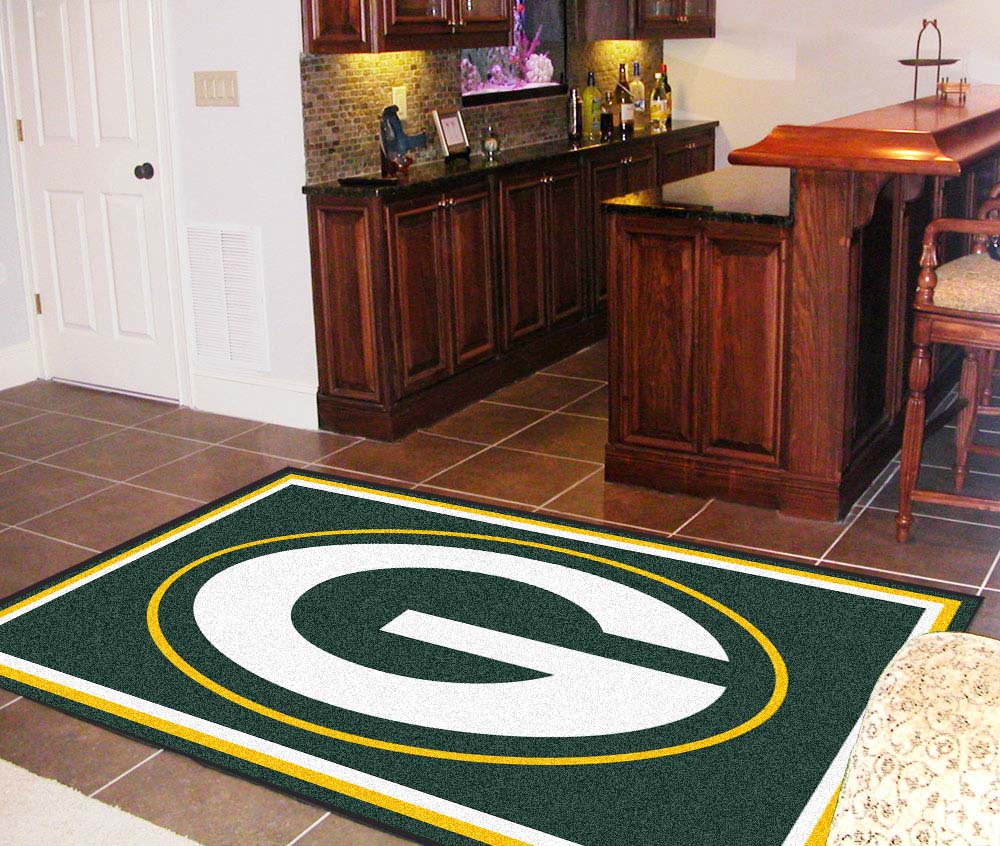 Green Bay Packers 5' x 8' Area Rug