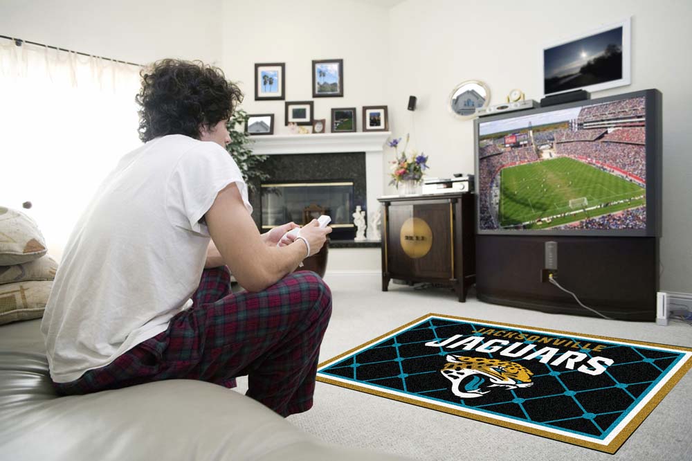 Jacksonville Jaguars 4' x 6' Area Rug